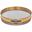 12" Sieve, Brass/Stainless, Half-Height, No. 140 with Backing Cloth