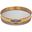 12in Sieve, Brass/Stainless, Half-Height, No.80