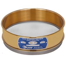 8" Sieve, Brass/Stainless, Full-Height, No. 70