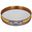 8in Sieve, Brass/Stainless, Half-Height, No.170 with Backing Cloth