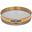 12in Sieve, Brass/Stainless, Half-Height, No.450 with Backing Cloth