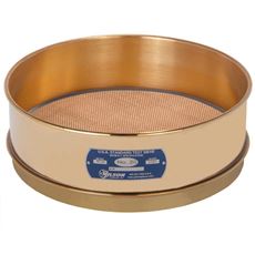 12in Sieve, All Brass, Full-Height, No.18