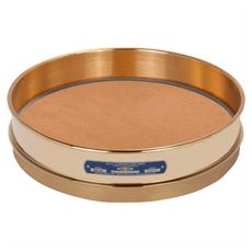 12in Sieve, All Brass, Intermediate-Height, No.60