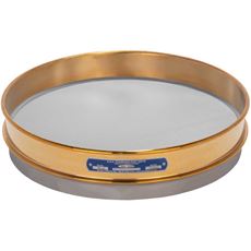 12in Sieve, Brass/Stainless, Half-Height, No.170