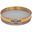 12in Sieve, Brass/Stainless, Half-Height, 1/8in