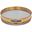 12in Sieve, Brass/Stainless, Half-Height, No.18