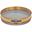 12in Sieve, Brass/Stainless, Half-Height, .265in