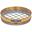 12in Sieve, Brass/Stainless, Half-Height, 1-1/4in