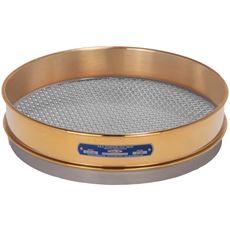 12in Sieve, Brass/Stainless, Intermediate-Height, No.3-1/2