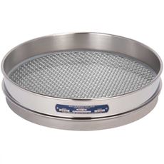 12in Sieve, All Stainless, Half-Height, No.5