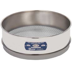 12in Sieve, All Stainless, Full-Height, No.6