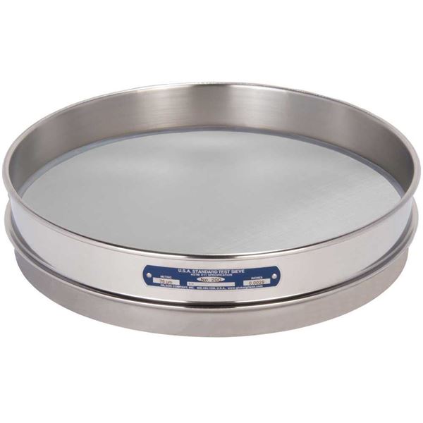 12in Sieve, All Stainless, Half-Height, No.170