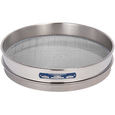 12in Sieve, All Stainless, Half-Height, No.6