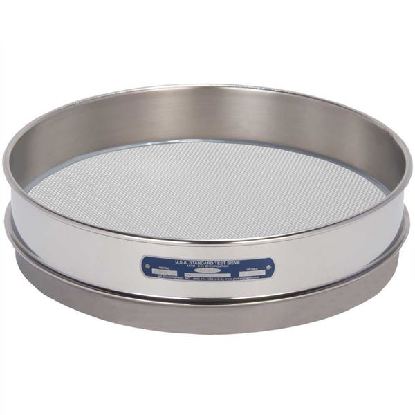 12in Sieve, All Stainless, Intermediate-Height, No.14