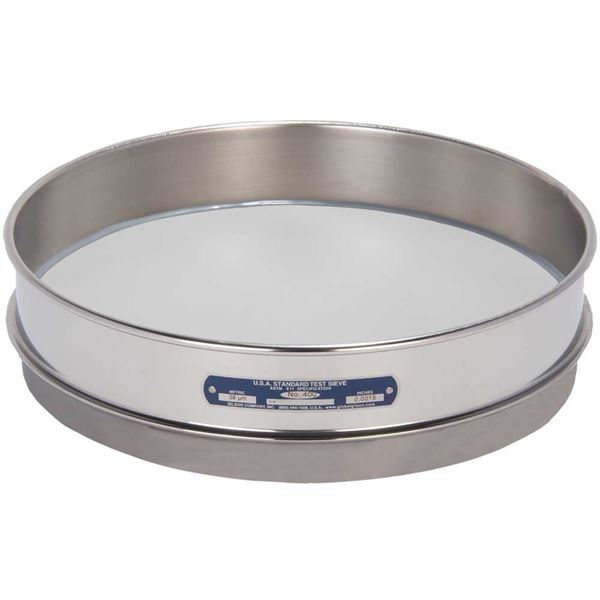 12in Sieve, All Stainless, Intermediate-Height, No.325