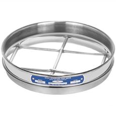 8in Sieve, All Stainless, Half-Height, 3-1/2in