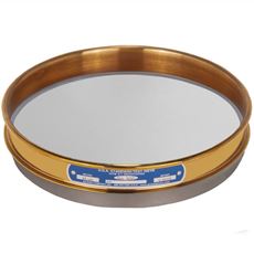 8in Sieve, Brass/Stainless, Half-Height, No.635