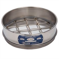 8in Sieve, All Stainless, Full-Height, 1-3/4in