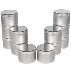 8oz Tinned-Metal Sample Container