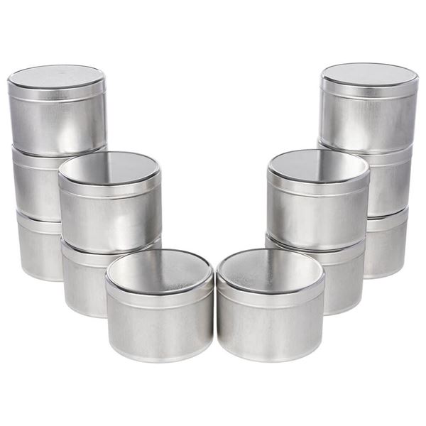 16oz. Tinned-Metal Sample Container