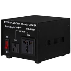 500W Step-Up/Step-Down Transformer